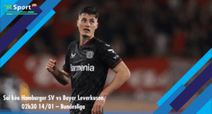 Đội hình dự kiến trước trận Hamburger SV vs Bayer Leverkusen