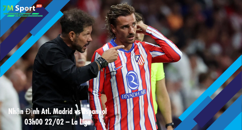 Đội hình dự kiến trước trận Atl. Madrid vs Espanyol Đội hình dự kiến trước trận Atl. Madrid vs Espanyol