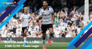 Đội hình dự kiến trước trận Sunderland vs Fulham